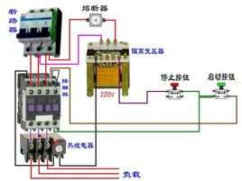 继电器工作原理接线图