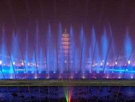 大雁塔音乐喷泉时间