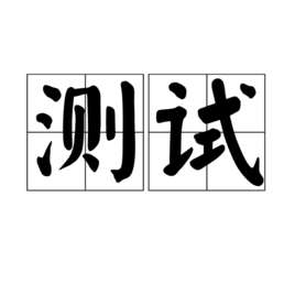 测试(词语)