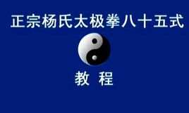85式太极拳分解教学